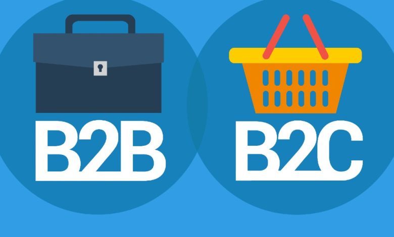 الفرق بين B2B و B2C