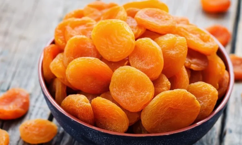 أضرار المشمش المجفف