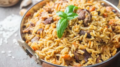 الأرز المكرمل فاطمة أبو حاتي