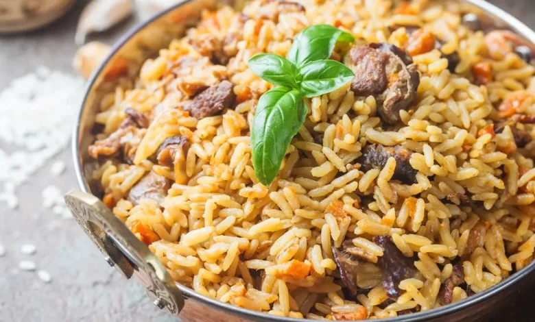 الأرز المكرمل فاطمة أبو حاتي