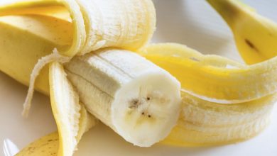 فوائد الموز علي الريق