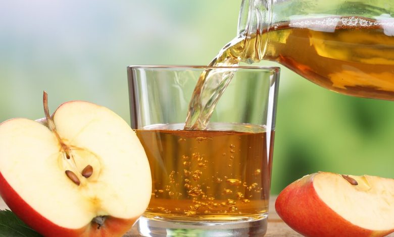 فوائد عصير التفاح