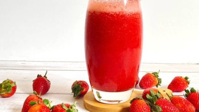 فوائد عصير الفراولة