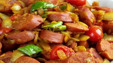 كيفية عمل السجق المدخن فاطمة أبو حاتي