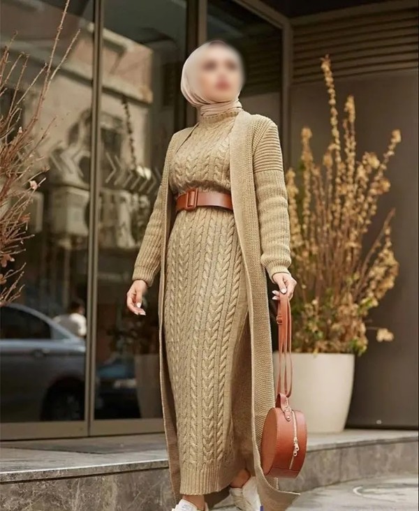 صور ملابس شتوية للمحجبات