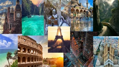 أماكن مشهورة في العالم