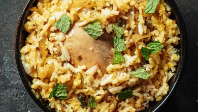 ارز بسمتي بالفراخ فاطمة ابو حاتي