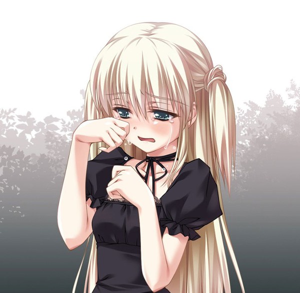 خلفيات بنات حزينة للواتس