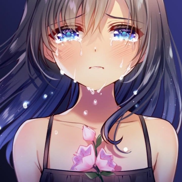 خلفيات بنات حزينة للواتس