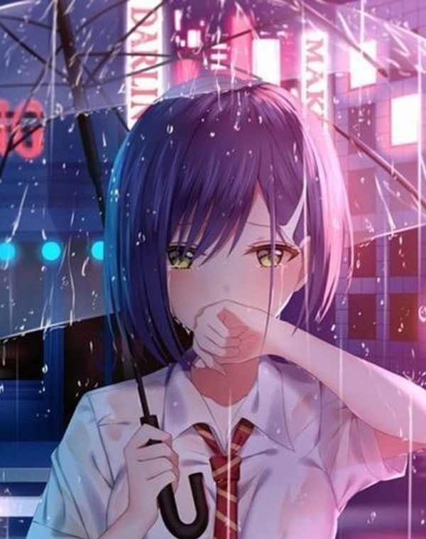 خلفيات بنات حزينة للواتس