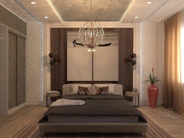 ديكورات جبس غرف نوم ناعمه