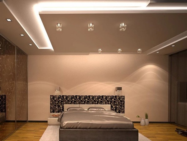 ديكورات جبس غرف نوم ناعمه