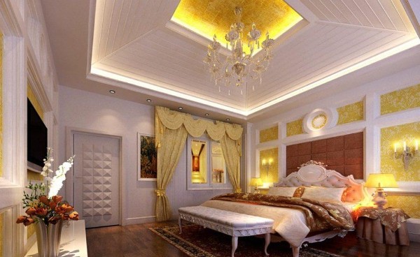 ديكورات جبس غرف نوم ناعمه