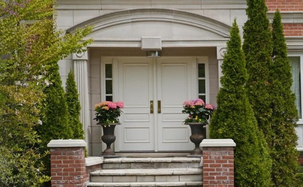 صور ديكورات مدخل البيت الخارجي