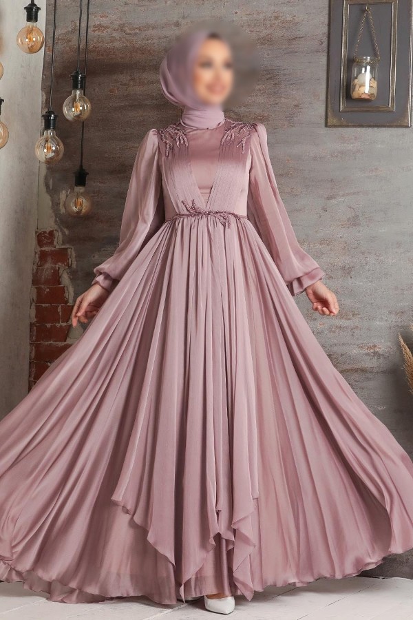 صور فساتين محجبات جديدة