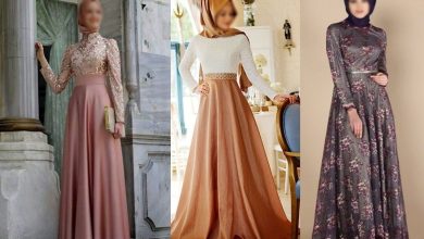 صور فساتين محجبات جديدة