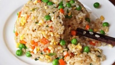 طريقة عمل الأرز بالخضار فاطمة أبو حاتي