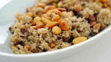 طريقة عمل الأرز بالكبد والقوانص فاطمة أبو حاتي