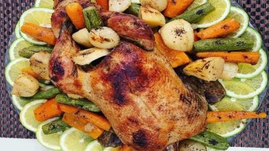 طريقة عمل البط المحشي فاطمة أبو حاتي