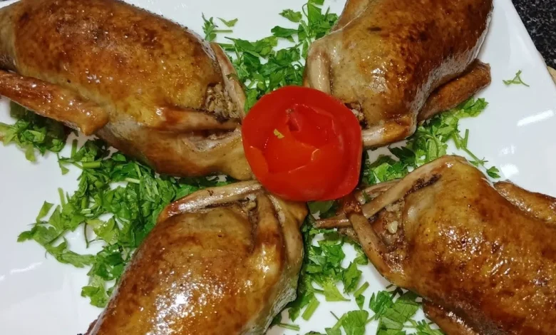 طريقة عمل الحمام بالفريك فاطمة أبو حاتي