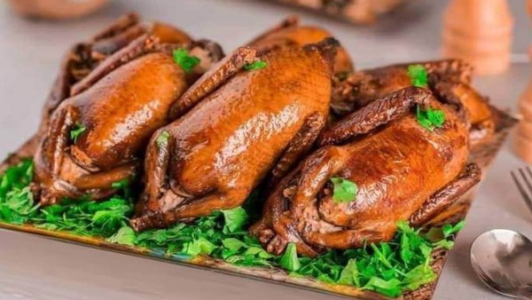 طريقة عمل الحمام بالفريك فاطمة أبو حاتي