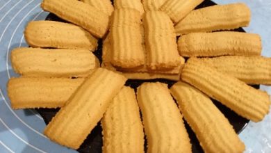 طريقة عمل بسكويت النشادر فاطمة أبو حاتي