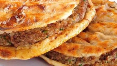 طريقة عمل عيش باللحمة فاطمة أبو حاتي