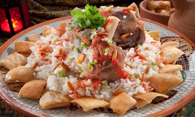 طريقه عمل فتة العيد