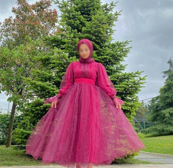 صور فساتين محجبات