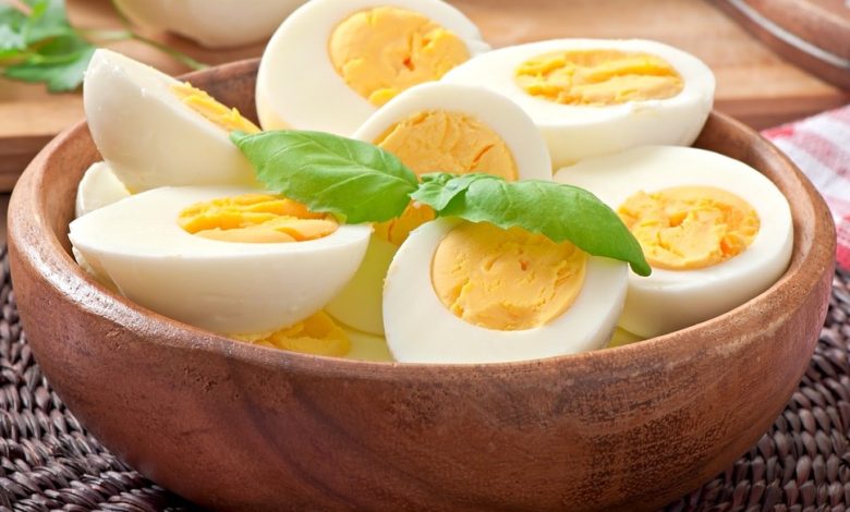 فوائد البيض المسلوق