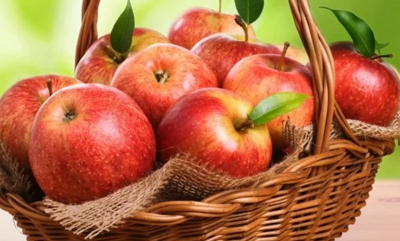 فوائد التفاح الاحمر