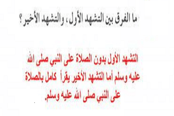  ما هو التشهد