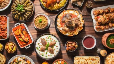 افضل اكلات العربية المشهورة