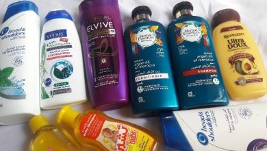 الشامبو للشعر الجاف