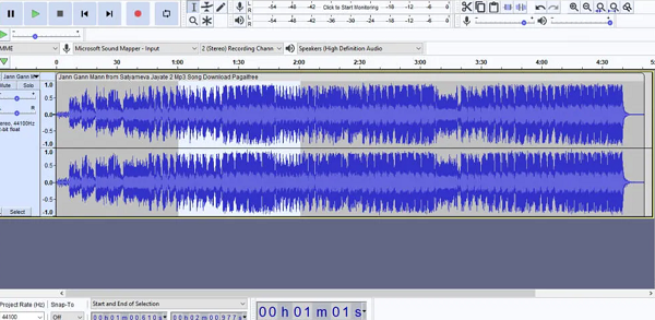 برنامج Audacity