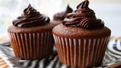 طريقة عمل الكب كيك بالشوكولاتة فاطمة أبو حاتي