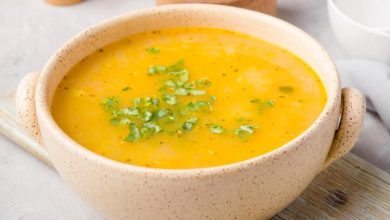 طريقة عمل شوربة العدس فاطمة أبو حاتي