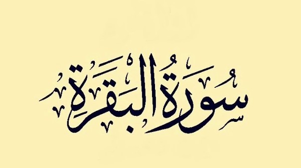 فضل سورة البقرة
