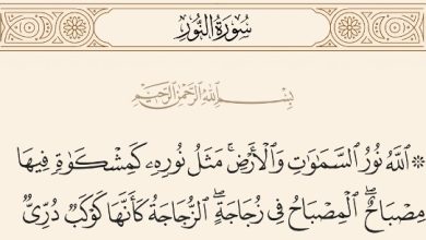 فضل سورة النور