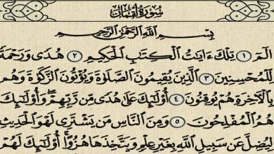 فضل سورة لقمان