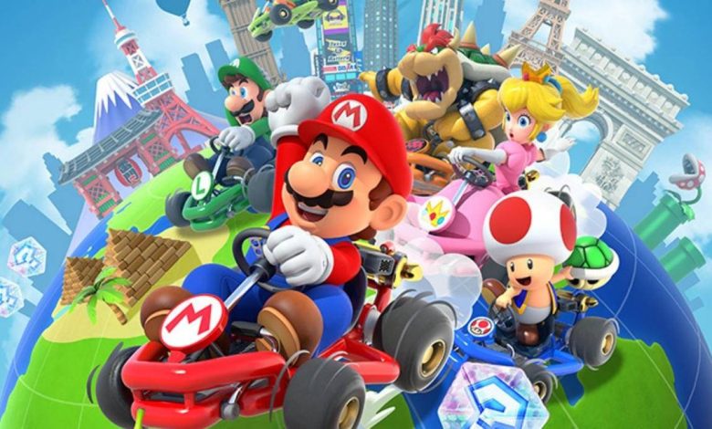 لعبة Mario Kart Tour للأندرويد