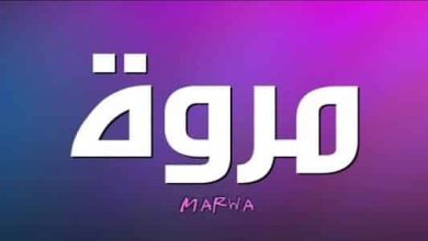 معنى اسم مروة