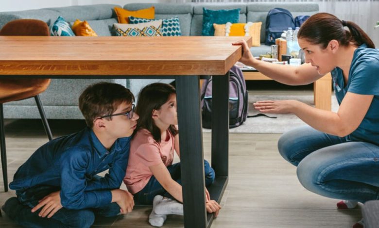 الاجراءات الوقائية من الزلازل