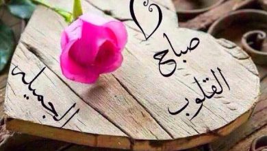 صباح الحب والشوق