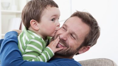 كلمات عن الاب الحنون