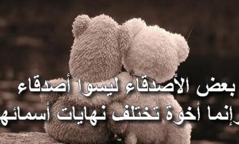 اجمل ما قيل عن الأصدقاء الأوفياء