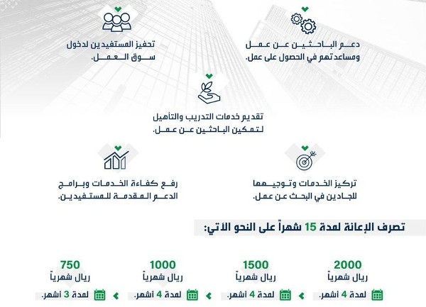 برنامج إعانة البحث عن عمل