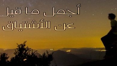 كلام اشتياق لشخص غالي