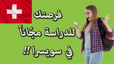 منحة دراسية مجانا في سويسرا