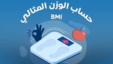 حساب كتلة الوزن المثالي